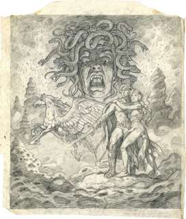 Greg & Tim Hildebrandt original final poster concept art for Clash of the Titans. | Profiles in History