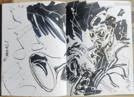 MIKE HUDDLESTON dedicace comics Butcher Baker original art sketch | eBay Europe (Buy It Now)