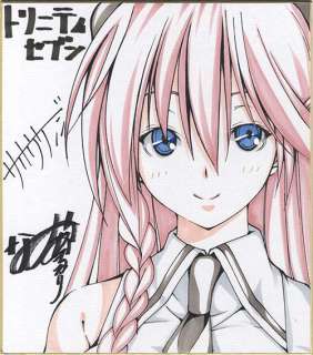 Knji Saito/Akinari Nao Autograph color shikishi "Trinity Seven" | Mandarake (Big Web)