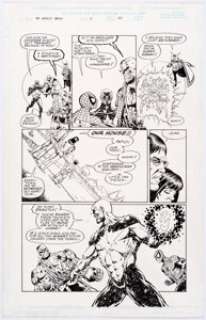 Jim Starlin And Al Milgrom | Infinity Abyss #6 Story Page 34 Original Art (Marvel, 2002). | Heritage