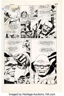 Jack Kirby And Greg Theakston | Super Powers Vol2 #6 Story Page 16 Original Art (DC, 1986). | Heritage
