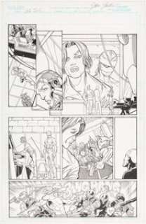Josh Blaylock, Steve Kurth, and John Larter - #3 Story Page 19 Original Art (Image, 2002).