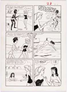 Dan Decarlo And Rudy Lapick | Archie’s Girls Betty and Veronica #107 Story Page 3 Original Art (Archie, 1964).... | Heritage