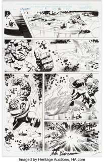 Buscema, John | John Buscema and Bill Sienkiewicz Galactus the Devourer #3 Story Page 16 Original Art (Marvel, 1999).... | Heritage