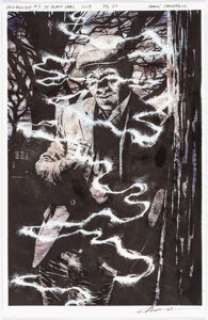 Dc Artist | Aaron Campbell John Constantine: Hellblazer #3 Splash Page 22 Original Art (DC, 2019).... | Heritage