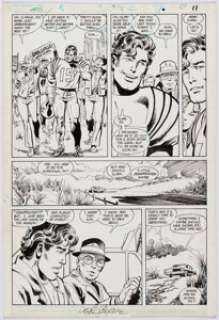 Byrne, John | John Byrne and Dick Giordano The Man of Steel #1 Story Page 11 Original Art (DC, 1986).... | Heritage