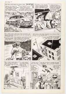 Elias, Lee | Lee Elias Black Cat #24 Story Page 3 Original Art (Harvey, 1950).... | Heritage