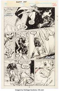 Saltares, Javier | Javier Saltares and Mark Texeira Ghost Rider #2 Story Page 20 Original Art (Marvel, 1990).... | Heritage