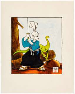 Sakai, Stan | Stan Sakai -Usagi Yojimbo Illustration Original Art (1987). ... | Heritage