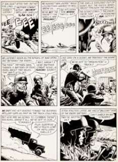 Heath, Russ | Russ Heath Our Army at War #104 Story Page 5 Original Art (DC, 1961).... | Heritage
