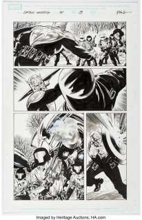 Epting, Steve | Steve Epting and Jackson "Butch" Guice Captain America #34 Story Page 9 Original Art (Marvel, 2008).... | Heritage