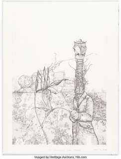 Artist, Unknown - Richard Kirk One Imagines The Other Illustration Original Art (2006)....