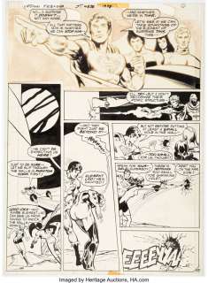 Grell, Mike | Mike Grell and Vince Colletta All-New Collectors’ Edition #C-55 Legion of Super-Heroes Story Page 55 Original Art ... | Heritage