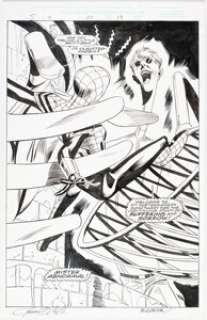 Olliffe, Pat | Pat Olliffe and Al Williamson Spider-Girl #25 Splash Page 19 Original Art (Marvel, 2000).... | Heritage