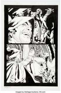 Harris, Tony - Tony Harris and Tom Feister Ex Machina #25 Story Page 13 Original Art (DC, 2007)....