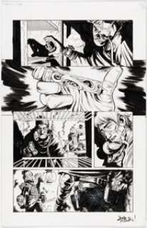 Marvel Artist - Scott Hepburn Carnage: Black, White & Blood #4 Story Page 24 Original Art (Marvel, 2021)....