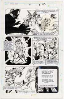 Buzz (Aldrin Aw) | Buzz (Aldrin Aw) and Al Milgrom X-Factor Annual #8 Story Page 6 Original Art (Marvel, 1993).... | Heritage