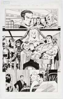 Frenz, Ron - Ron Frenz and Sal Buscema Spider-Girl #94 Story Page 12 Original Art (Marvel, 2006)....