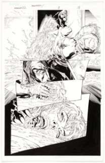 Molenaar, Romano - Romano Molenaar, Matt Banning, and others The Darkness #8 Story Page 18 Original Art (Image, 2004)....