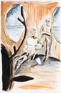 Lemire, Jeff - Jeff Lemire Sweet Tooth #25 Splash Page 5 Original Art (DC, 2011)....