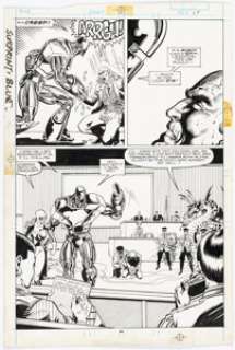 Lee, Jim | Jim Lee and Al Milgrom Alpha Flight #61 Story Page 24 Original Art (Marvel, 1988).... | Heritage