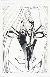 Sears, Bart - Bart Sears and Andy Smith The First #10 Cover Original Art (CrossGen, 2001)....