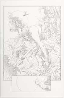 Giorello, Tomas | Tomas Giorello Conan the Cimmerian #24/74 Story Page 18 Original Art (Dark Horse, 2010).... | Heritage