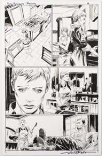 Marvel Artist - Mitchell Breitweiser Young Avengers Presents #5 Story Page 7 Stature Original Art (Marvel, 2008)....
