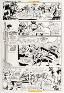 Grell, Mike | Mike Grell and Bob Wiacek Superboy and the Legion of Super-Heroes #222 Story Page 7 Original Art (DC, 1976).... | Heritage