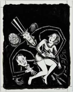 Sala, Richard | Richard Sala Zozolala #138 Cover Original Art (2004).... | Heritage