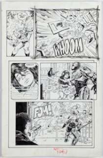 Nguyen, Hoang - Hoang Nguyen and Art Nichols Robocop 3 #2 Story Page 2 Original Art (Dark Horse, 1993)....