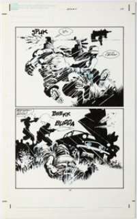 Miller, Frank | Frank Miller Sin City: The Big Fat Kill #4 Story Page 14 Original Art (Dark Horse, 1995).... | Heritage