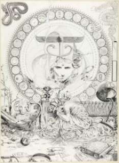 Bryant, Rick - Rick Bryant - Mystic Illustration Original Art (c. 1980s)....