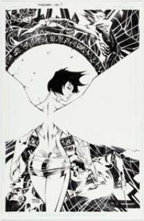 Lee, Jim | Jim Lee Skye Runner #3 Variant Cover Original Art (DC, 2006).... | Heritage