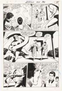 Shooter, Jim | Jim Shooter, Win Mortimer, and Jack Abel Action Comics #381 Story Page 11 Original Art (DC, 1969).... | Heritage