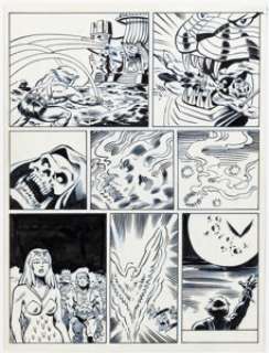 Timm, Bruce | Bruce Timm and Steve Mitchell Masters of the Universe: The Search for Keldor (nn) Promotional Comic Story Page 11 ... | Heritage