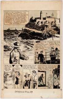 Greene, Vernon | Vernon Greene Shadow Comics #12 Story Page 24 Original Art (Street & Smith, 1941).... | Heritage