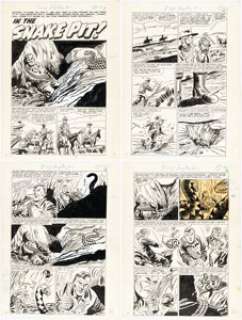 Hughes, Eugene | Eugene Hughes Prize Mystery #2 Complete 6-Page Story Original Art (Stanley Morse, 1955).... (Total: 8 Items) | Heritage