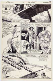 Kane, Gil | Gil Kane Conan the Barbarian #130 Story Page 21 Original Art (Marvel, 1982).... | Heritage