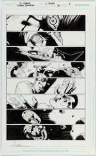Mahnke, Doug - Doug Mahnke and Christian Alamy Green Lantern #20 Story Page 8 Original Art (DC, 2013)....