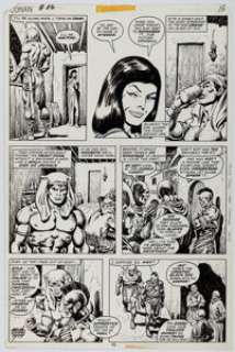 Buscema, John | John Buscema and Ernie Chan Conan the Barbarian #86 Story Page 15 Original Art (Marvel, 1978).... | Heritage