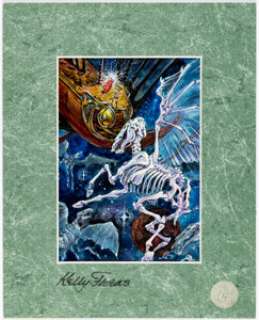 Freas, Kelly | Kelly Freas SJQ1: Heart of the Enemy Cover Study Preliminary Painting Original Art (TSR, 1991).... | Heritage