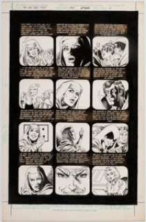 Barreto, Eduardo - Eduardo Barreto and Romeo Tanghal The New Teen Titans #26 Story Page 2 Original Art (DC, 1986)....