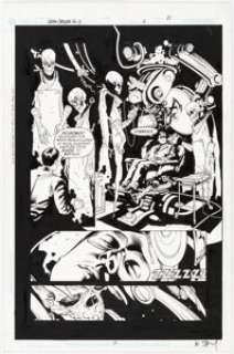 Yanick Paquette and Karl Story - Terra Obscura #2 Story Page 21 Original Art (DC/America‘s Best Comics, 2004)....