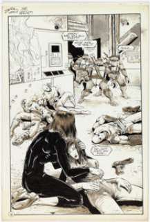 Jim Lawson And Jason Temujin Minor | Teenage Mutant Ninja Turtles #58 Splash Page 16 Original Art (Mirage, 1993). ... | Heritage