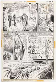 Yong Montaño | Marvel Chillers #1 Modred the Mystic Story Page 14 Original Art (Marvel, 1975).... | Heritage