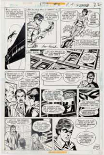 Irv Novick And Frank McLaughlin | Batman Family #6 Story Page 22 Original Art (DC, 1976). | Heritage