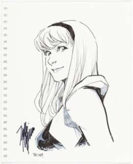 Takeshi Miyazawa - Spider-Gwen Specialty Illustration Original Art (2019).