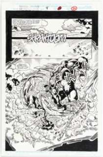 Ron Lim And Al Milgrom | Venom: Nights of Vengeance #4 Story Page 16 Original Art (Marvel, 1994). | Heritage
