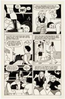 Jaime Hernandez | Whoa, Nellie! #2 Story Page 2 Original Art (Fantagraphics, 1996). | Heritage